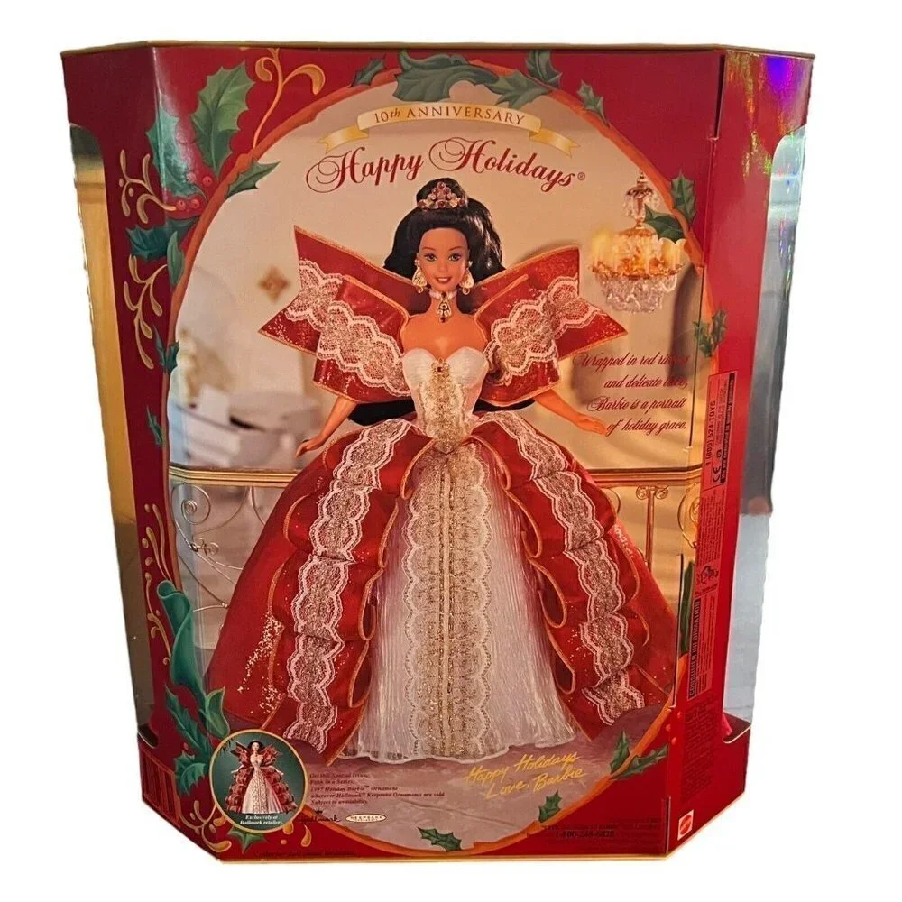 1997 Happy Holidays Special Edition Barbie Doll Mattel #17832 Vintage